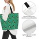 thumbnail image 3 of Balery Bass Fish Bolsa Tote Estilo Estético con Cremalleras, Bolsa de Hombro, Bolsa de Compras Grande y Plegable, 3 of 8