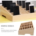 thumbnail image 2 of Yazoeia 24-Grid Wooden Cell Phone Holder, Cell Phones Storage Box Cell Phone Holder Classroom, Multifunctional Desktop Organizer Storage Box for Classroom Office CJC912-138831, 2 of 9
