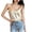 Beige, variant on DuoJiaJ Fashion Women V-Neck Casual Sleeveless Pearl Camis Vest Solid Loose Tops Summer Tank Tops Women Beige S