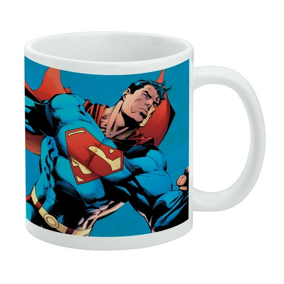 Superman Character White Mug