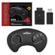 thumbnail image 1 of Control Arcade Inalámbrico Retro-Bit BIG6 2.4 GHz para Sega Genesis Original/Mini, Switch, PC, Mac - Negro, 1 of 5