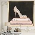 thumbnail image 2 of Designart ' Pink Fashion & Glam high heels I ' Posh & Luxe Framed Canvas, 2 of 3