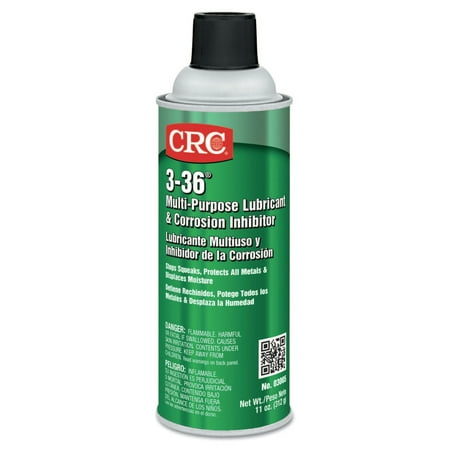 UPC 078254030050 product image for CRC 3-36 Multi-Purpose Lubricant & Corrosion Inhibitor, 16 oz Aerosol Can | upcitemdb.com