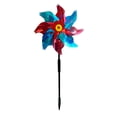 thumbnail image 1 of Amdohai 8Pcs Bird Repellent Pinwheel Reflective Sparkly Pin Wheels Protect Garden Plant Flower Bird Rpellent Windmill Garden Decoration, 1 of 8