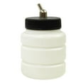 thumbnail image 1 of Plastic 2.7oz 80cc Airbrush Bottle Jar Lid Cup Adapter Dual-Action Siphon Feed, 1 of 1