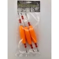 thumbnail image 2 of Cigar Orange 3.0 inch Sliding Cork Fishing Float - Freespool Gear (3 Pack), 2 of 2