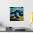 thumbnail image 6 of "Sea Turtles Under Moonlight" - Canvas, 6 of 25