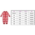 thumbnail image 3 of Pyjamas Assortis pour la Famille de Noël Vêtements de Nuit Rouges Enfants 5-6 Ans, 3 of 6