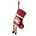 thumbnail image 1 of Moyic Muñeco de nieve, medias de Navidad, regalo de dibujos animados, embalaje, calcetines, colgador de árbol de Navidad, bolsa de regalo, colgante, Kits de decoración para fiestas Papá Noel Moyic HA068978-01, 1 of 6