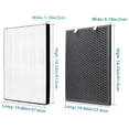 thumbnail image 3 of UOUOLONUN Air220 Air320 Replacement, 2678 Post Filter and 2677 Activated Carbon Pre Filter for Bissell Air220 Air320, 3 of 7