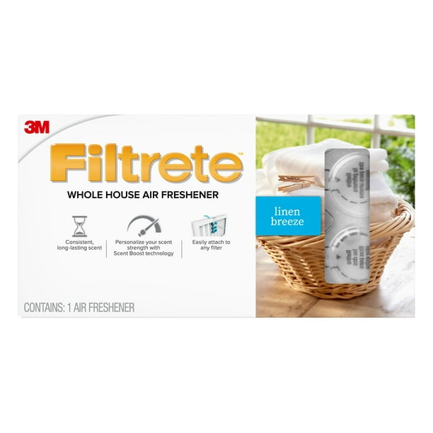 Filtrete Whole House Air Freshener Linen Breeze