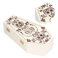 thumbnail image 3 of Caja Funeraria Para Hámster, 2 Piezas De Ataúd De Entierro Para Mascotas Pequeñas Estilo Gótico Para Decoración De Fiesta De Halloween Para Mascotas Pequeñas Para Hámsteres, 3 of 8