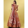 thumbnail image 2 of Indian Wedding Style Banarasi Silk Lehenga Choli For Women Party Wear with Un-Stitched Blouse With Dupatta Dress, 2 of 5
