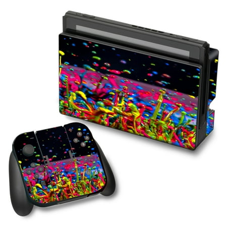 Skins Decals For Nintendo Switch Vinyl Wrap / Splash Colorful Paint