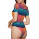 thumbnail image 2 of Balery Lighthouse and Whale Body de cuello redondo de manga corta para mujer Tops de manga corta Tops básicos-Small, 2 of 7