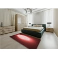thumbnail image 4 of Ahgly Company Indoor Round Patterned DarkRed Area Rugs, 7' Round, 4 of 6