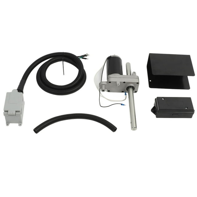 Gato Para Remolque Eléctrico, Instalación Simple Y Confiable Kit De Gato Para Remolque Eléctrico Práctico, Duradero, Resistente, 12000 Libras 1824200100 Para Vehículo