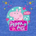 thumbnail image 2 of CafePress - Hello I'm Peppa Pig - Cute Infant Baby Football Bodysuit, 2 of 3