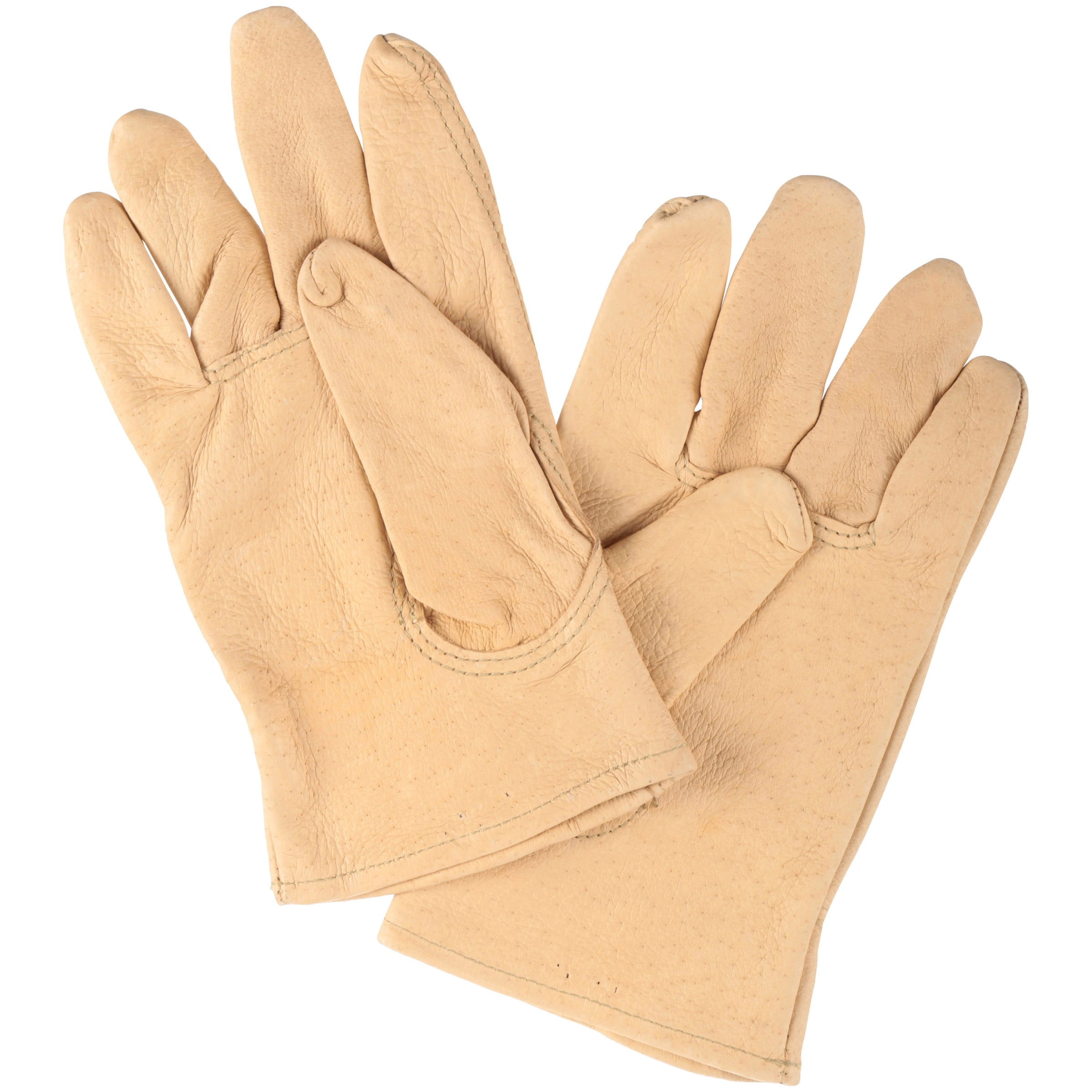 Midwest Quality Gloves Smooth Grain Large Leather Gloves 1 pr Pack