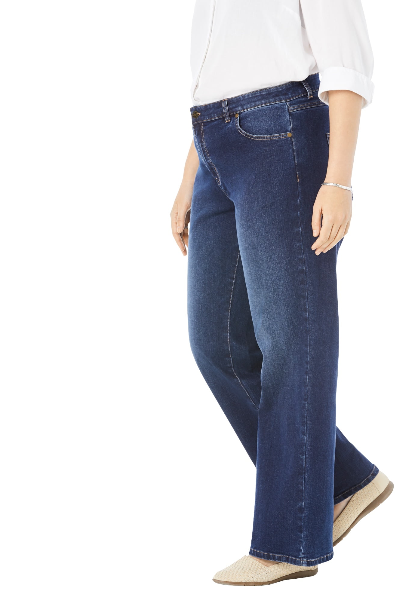petite plus size wide leg jeans