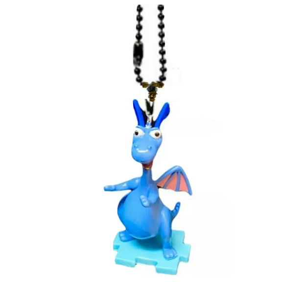 Doc McStuffins Stuffy Dragon PVC Keychain Dangler Ornament Figure Figurine Charm