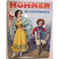 thumbnail image 2 of Hohner Vintage Metal Sign, 12' x 16', Girl, HSHARGIRL, 2 of 2