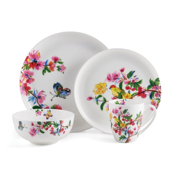 Mikasa 16-piece Butterfly Garden Dinnerware Set
