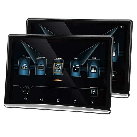 Headrest Video Player, High Sensitivity 3G 16G Rom Car Headrest for 10.0