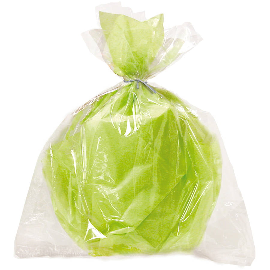 save Piping pay off Unique Industries Green Solid Print Party Bags, 6 Count - Walmart.com