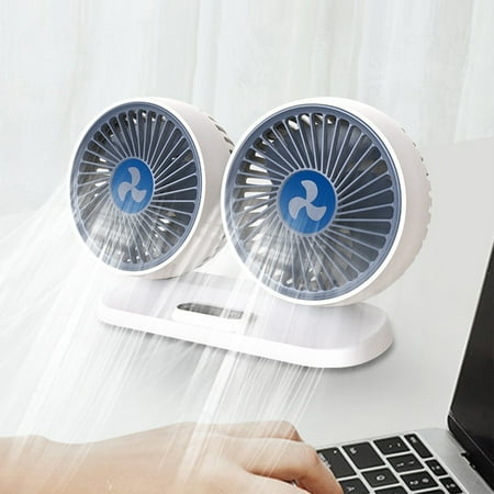 

Up to 65% off!Portable Fan Summer Car Mounted Fan Strong USB Interface Independent Disjunctor Electric Fan Quiet Operation For Both Home And Car