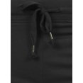 thumbnail image 3 of Ma Croix Mens Jogger Shorts Slim Fit Biker Fleece Zipper Accent Designs, 3 of 6