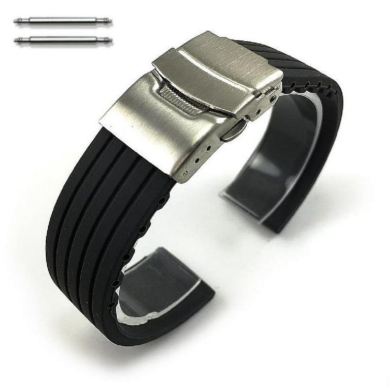 Steel Silicone Replacement Watch Band Citizen Aqualand BJ2167-03E