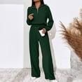 thumbnail image 4 of Usmixi Womens Tracksuits Set Women's 2 Piece Outfits Casual Half Zip Pullover Sweatshirt and Drawstring Long Pant Lounge Sets Workout Sports Sweatsuit Sets with Pocket, 4 of 7