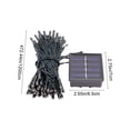 thumbnail image 3 of Aoznliie 4th of July Solar String Lights, Red White Blue Patriotic LED Lights, Outdoor Waterproof Fairy Lights for Independence Day Decorations, 40 ft, 3 of 6