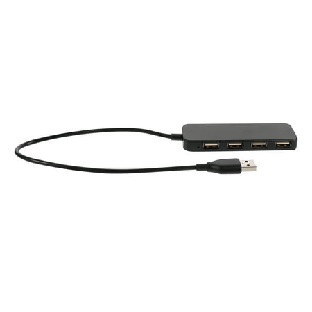 WHAMVOX 1pc 4 Port USB HUB High Speeds USB 2.0 Hub Multi USB Port Splitter Hub