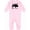 AD-Pink, variant on Buffalo Cute Animal Western Baby Romper Coveralls