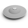 thumbnail image 2 of Drain Plug. Tub And Shower Drain With Hair Catch - Gray - Sfygv, 2 of 5