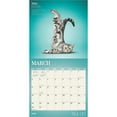 thumbnail image 3 of Yoga Cats Official 2025 12 X 24 Inch Monthly Square Wall Calendar Plastic-Free, (Paperback), 3 of 9
