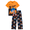 Sonic Orange, variant on Boys Halloween Long Sleeve Sleep Top and Pants Set, 2-Piece, Sizes 4-10