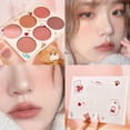 thumbnail image 1 of 6 Color Blush Palette 6 Color Blush Powder Blush Palette Face Blush Makeup Blush 6 Color Blush Palette Women Makeup Contour Highlight Matte Face Blush Powder Pigmented Cosmetics, 1 of 5