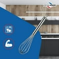 thumbnail image 2 of Küchenprofi Stainless Steel Hand Whisk 12 Inch for Eggs, Batter, and Dough, 2 of 6