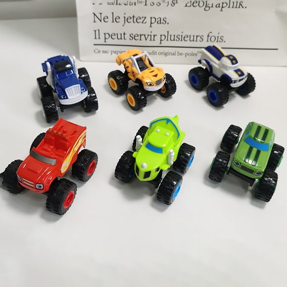 YoaNJYGR 6pcs Nickelodeon Blaze & The Monster Machines, Blaze & Friends
