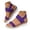 Purple, variant on Modisza Open Toe Women Espadrilles Sandals Flatform Wedge Sandal with Elastic Ankle Strap 2026 Summer Slip on Vacation Shoes size 6 Orange