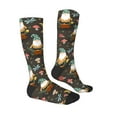 thumbnail image 3 of Balery Gnome Insect Frog Fun Novelty Socks Men'S Women'S Crew Socks Funny Crazy Novelty Socks Quirky And Cool Socks, 3 of 9