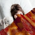 thumbnail image 6 of Yibo Food Bacon Blanket Flannel Soft and Comfortable Anti-static Bed Sofa Blanket, 6 of 7