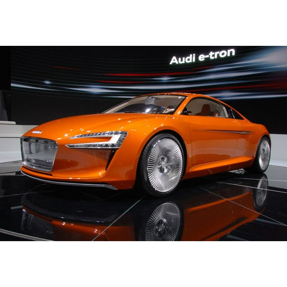 Audi E Tron Concept Poster 24x36 Art Poster 24x36 Multi-Color Square Adults Best Posters