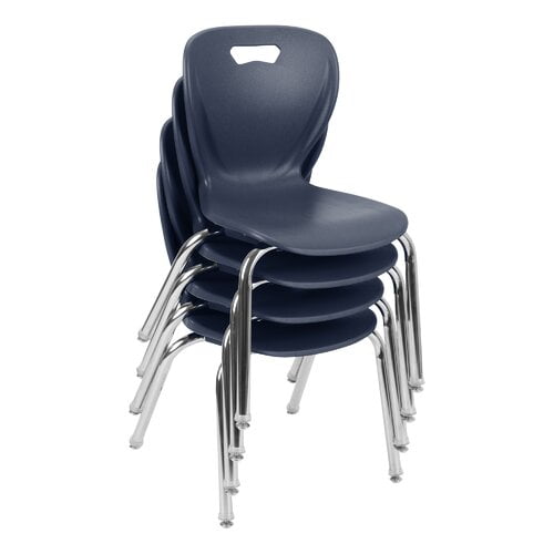 Dark Blue School Chair