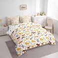 thumbnail image 3 of Feelyou Cartoon Dachshund Bedding Comforter Set 7pcs, Kawaii Dog Animal Full Bedding Set, 3 of 8