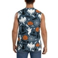 thumbnail image 4 of Disketp Halloween 1 Sleeveless Tshirts For Men, Muscle Shirts For Men Dry Fit Tank Top-Large, 4 of 8