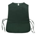 thumbnail image 3 of Toptie 3 Pack Unisex Cobbler Apron, Art Smock Working Uniform with 2 Deep Pockets, 28"L x 22"W-Dark Green, 3 of 8